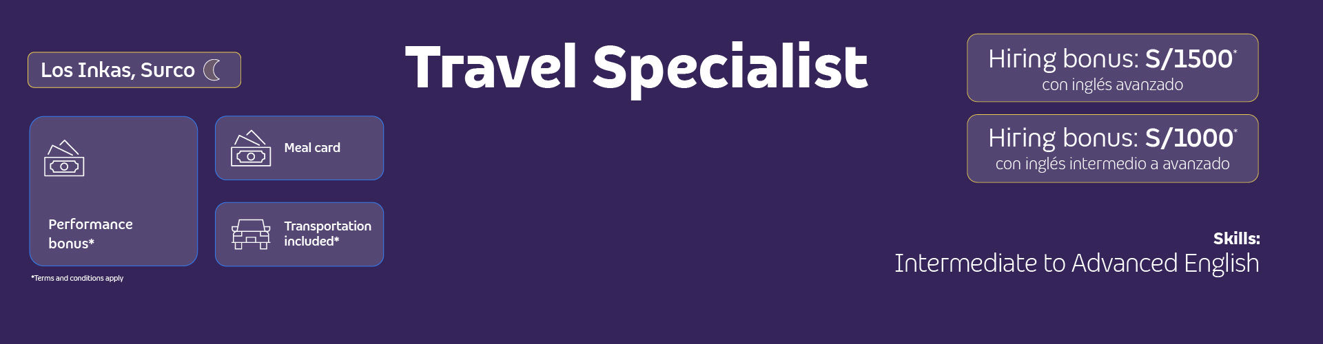 Únete como Travel Specialist 
