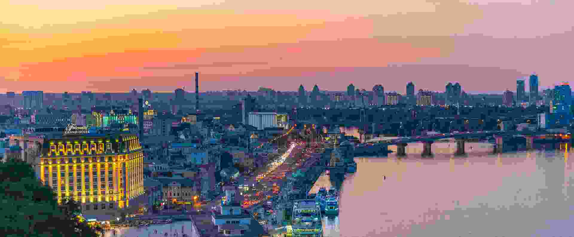 Ukraine seen from above