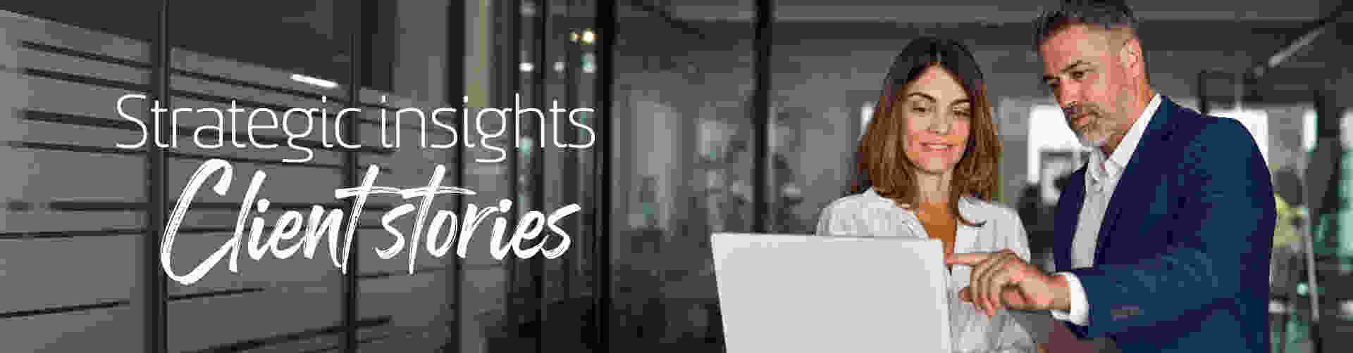 Strategic Insights Banner Clientstories
