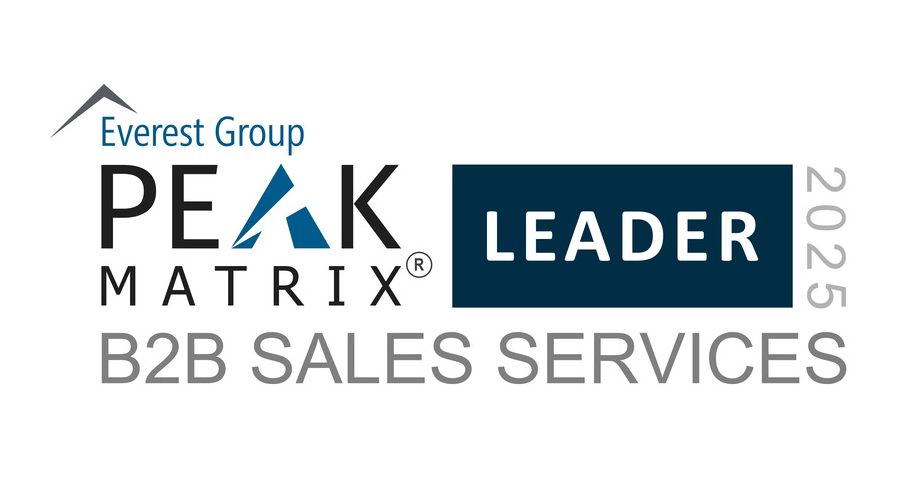 Everest Group PEAK Matrix® for B2B Sales Services 2025 badge