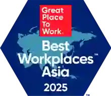 2025 Best Workplaces in Asia award badge by Great Place to Work