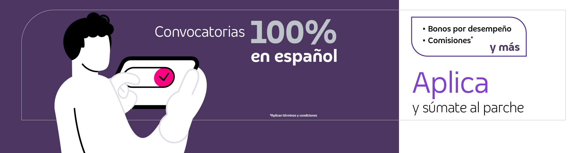 Aplica hoy y recibe exelentes beneficios con TP