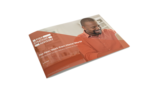 A Ryan Strategic Advisory white paper cover depicting a man
