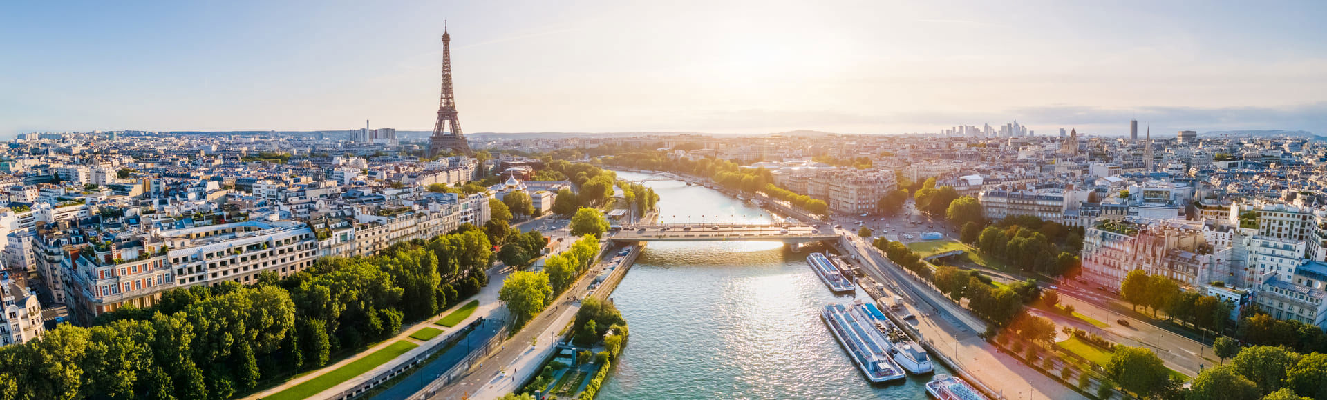 TP in France - panoramic view of Paris, France