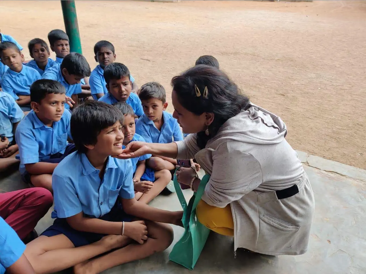 CSR activity at TP in India