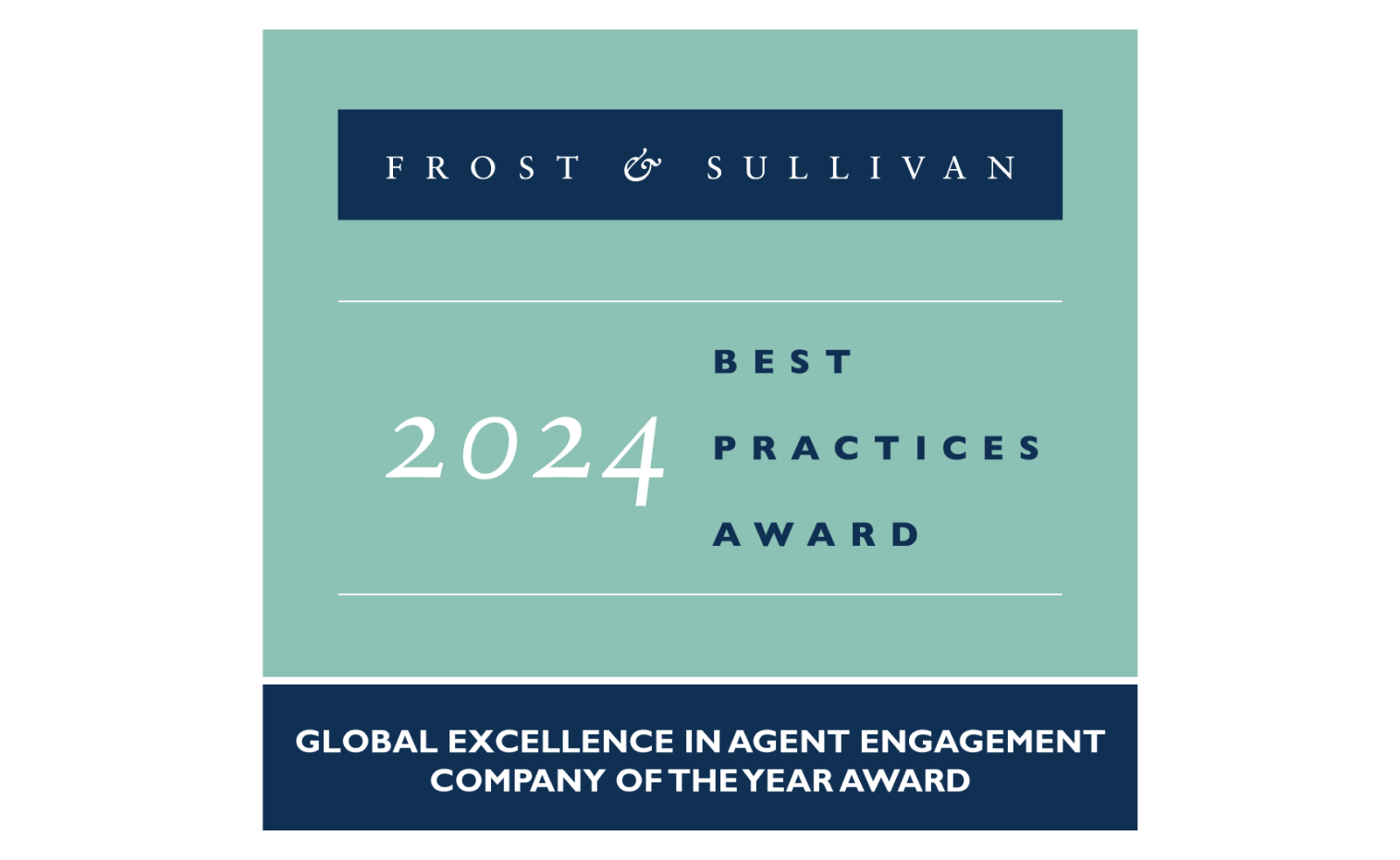 Frost & Sullivan Best Practrices Award 2024 badge  Frost & Sullivan Best Practrices Award 2024 badge