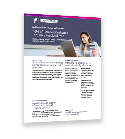 Driving 46% first-contact resolution with an AI-powered solution mockup