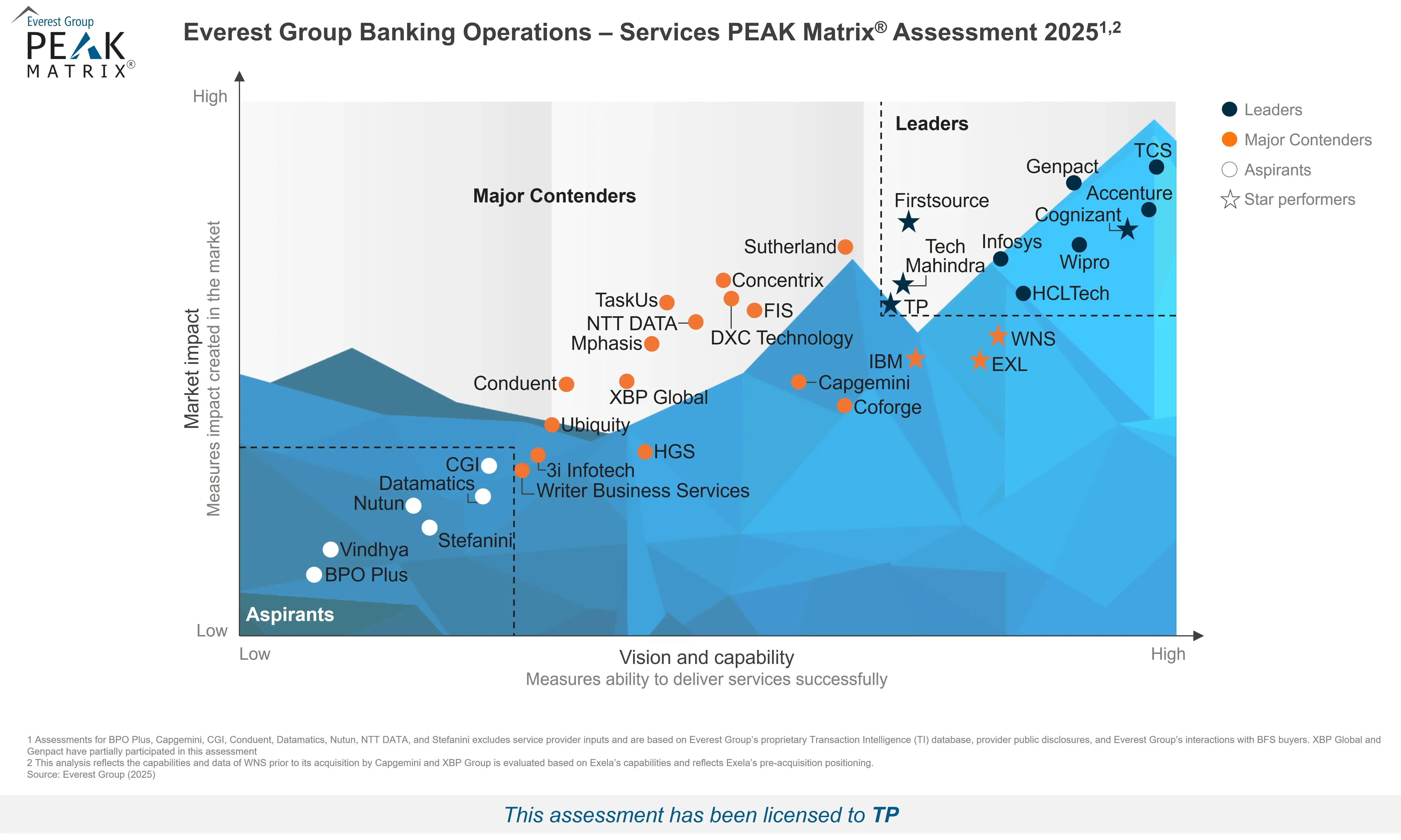 Everest Group PEAK Matrix assessment 2025.