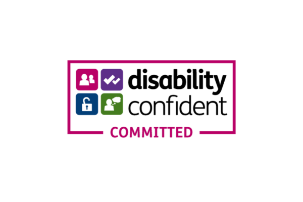 Disability Confident Committed badge - TP in the United Kingdom