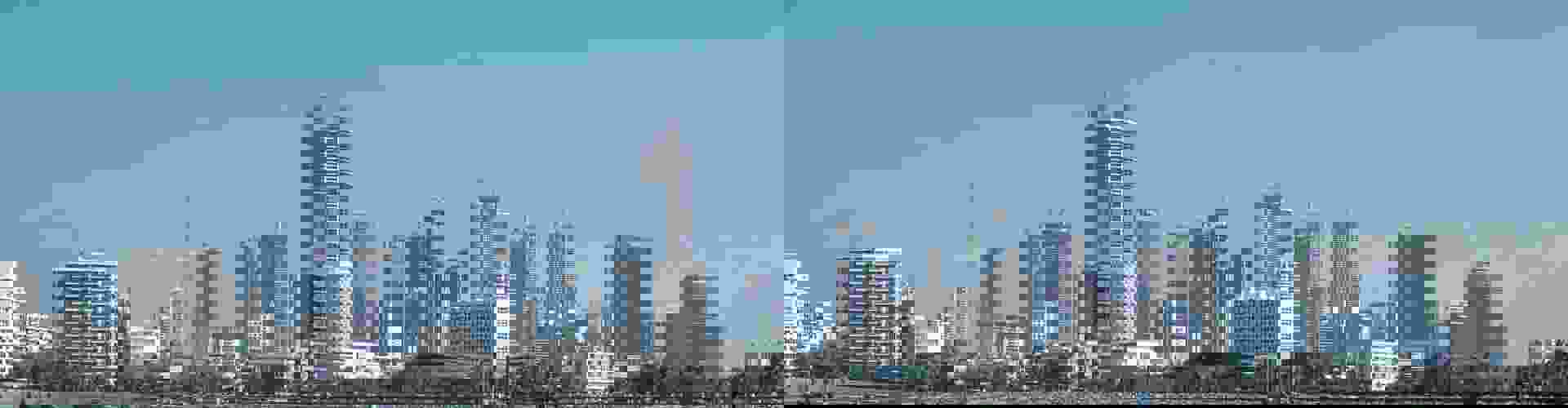 Welcome to TP in India - overview of Mumbai city