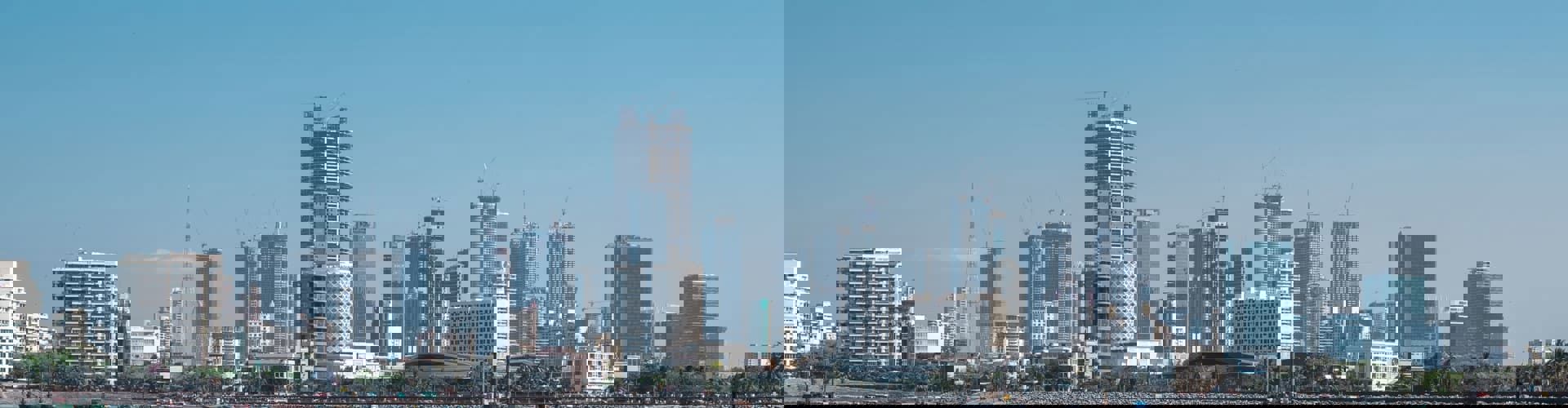 Welcome to TP in India - overview of Mumbai city