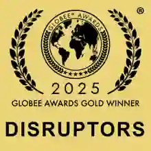 2025 Globee® Awards for Disruptors badge