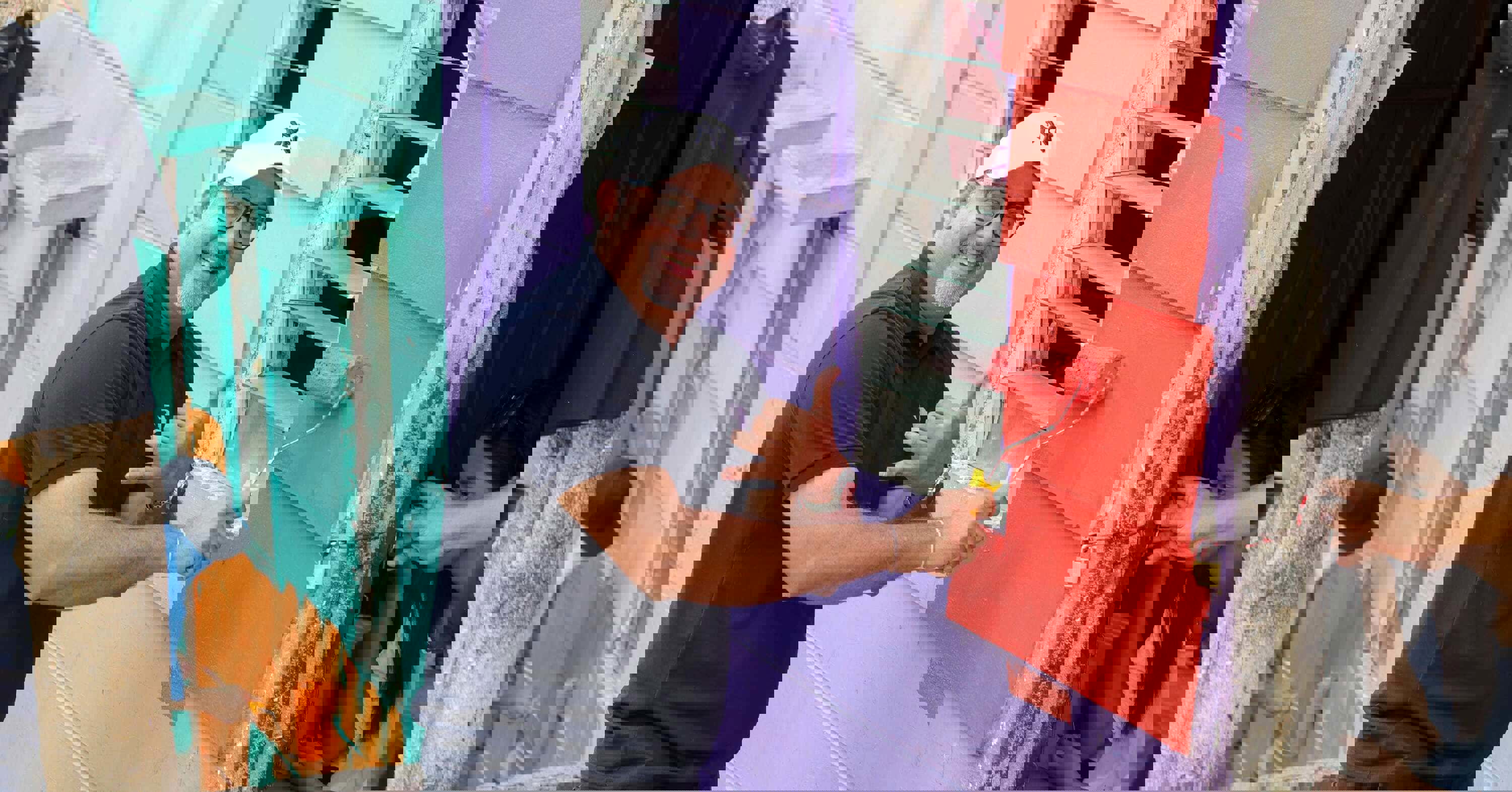 Chief Executive Officer of TP in the Philippines Rahul Jolly, led the service activity alongside the Senior Leadership Team