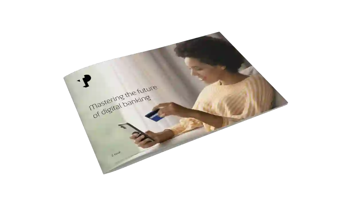 O ChatGPT disse: African woman holding a bank card and a smartphone, representing evolving consumer behavior in the digital banking landscape.