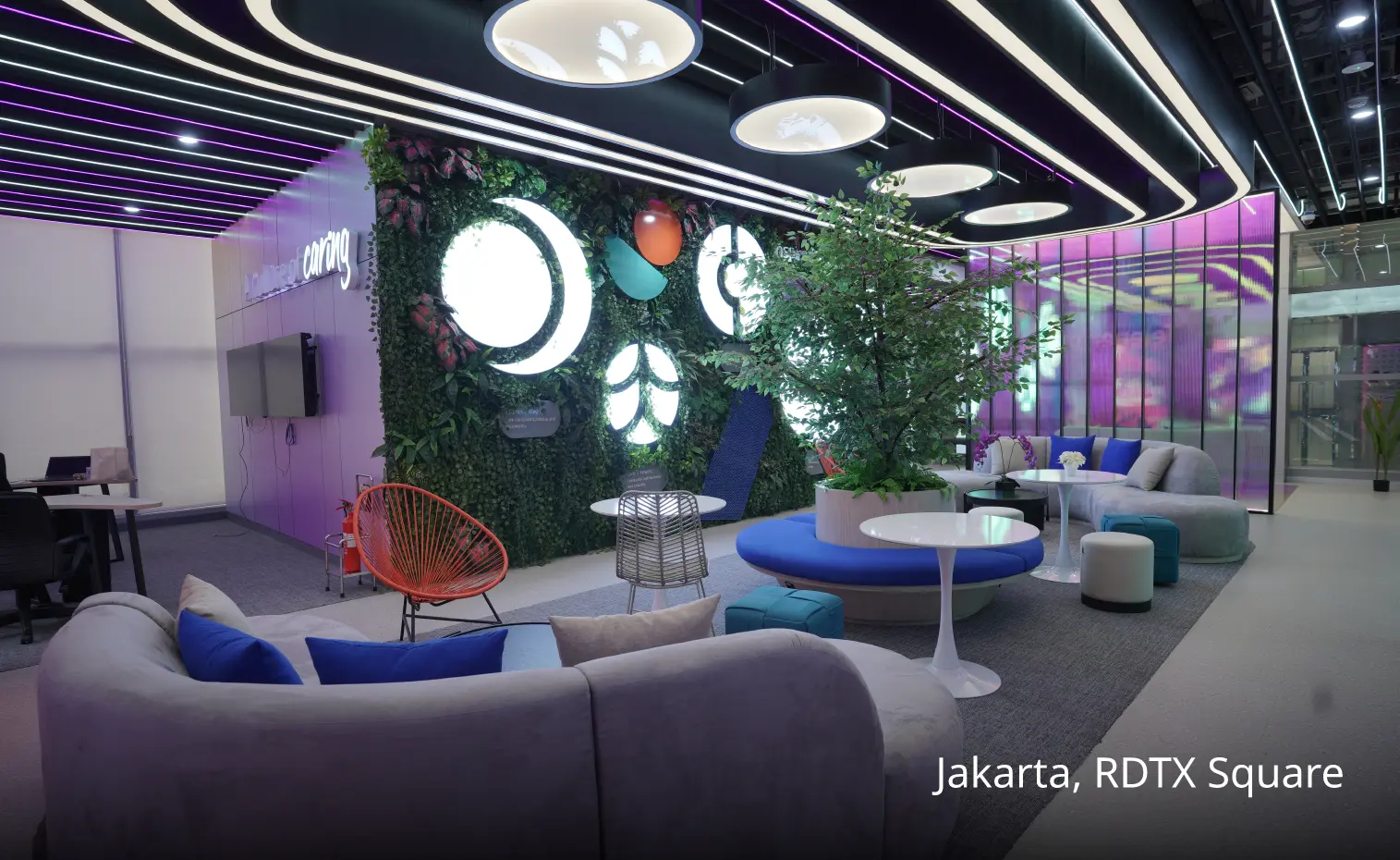 TP offices at RDTX Square in Jakarta, Indonesia.