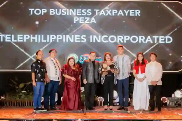 TP was honored by the City of Cebu with the Top Business Taxpayer Award 