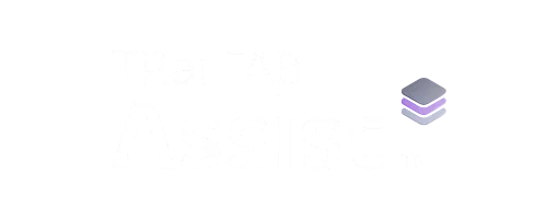 TP.ai FAB assist white logo