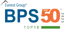 TP recognized among the world’s top BPS providers, ranking in the 2025 Everest Group BPS Top 10™