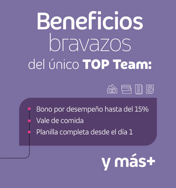 Los beneficios más TOP del TOP Team | Perú