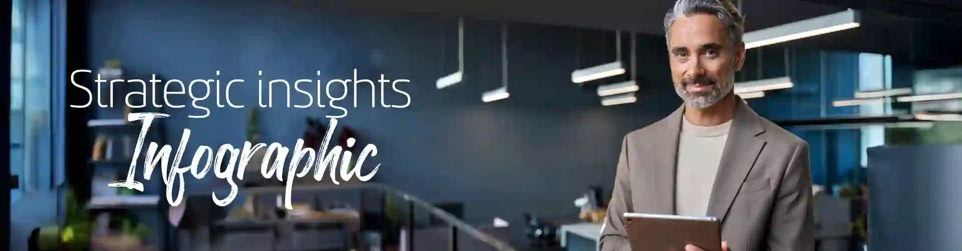 Strategic Insights Banner Infographic Desktop
