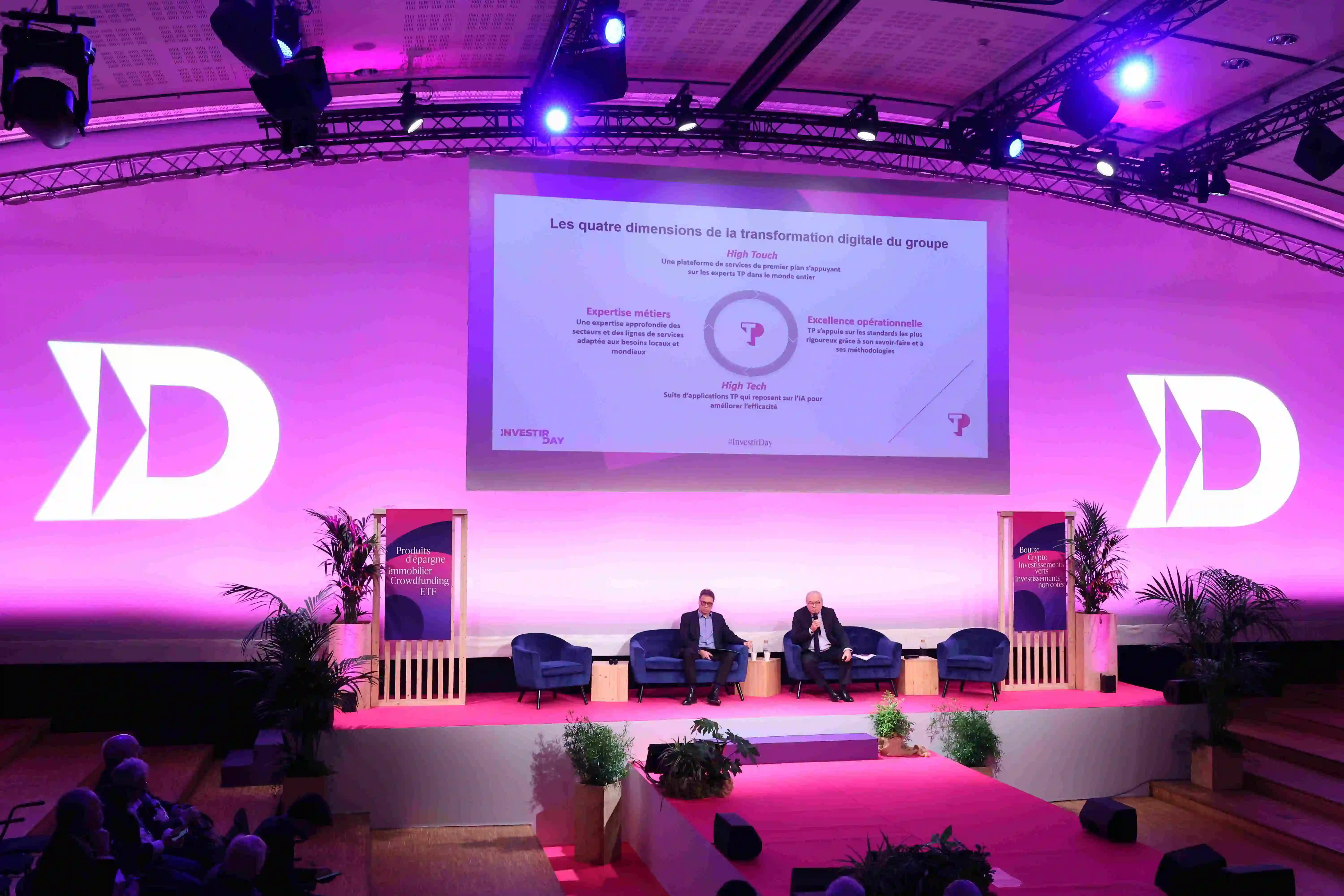 TP presentation during the Investir Day
