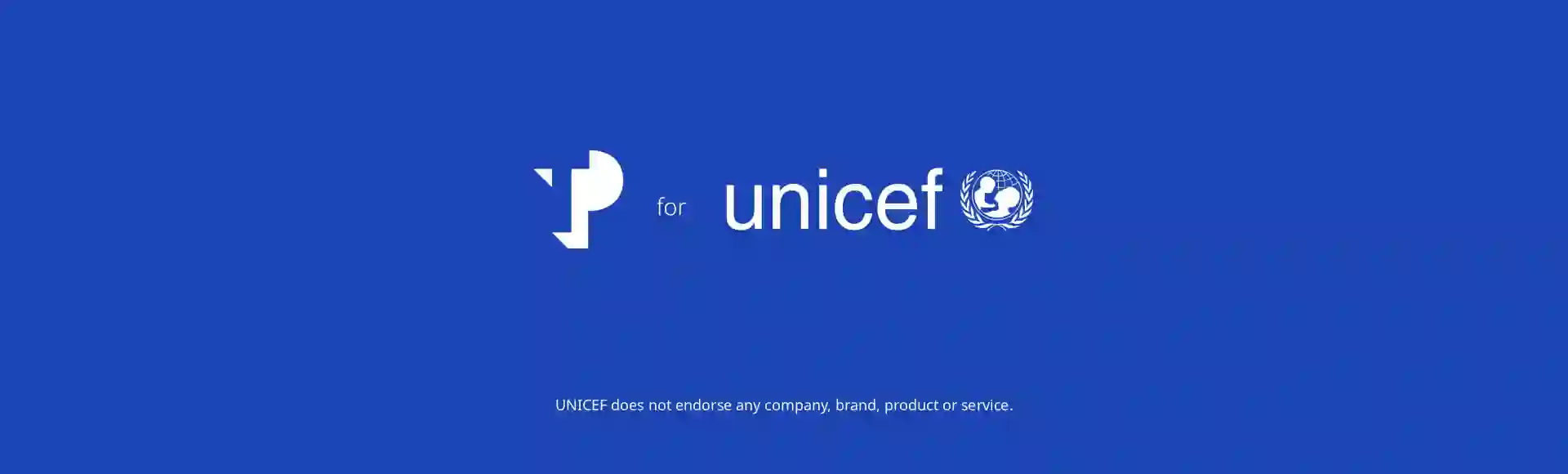 TP and UNICEF logos symbolizing renewed partnership for education and humanitarian response.
