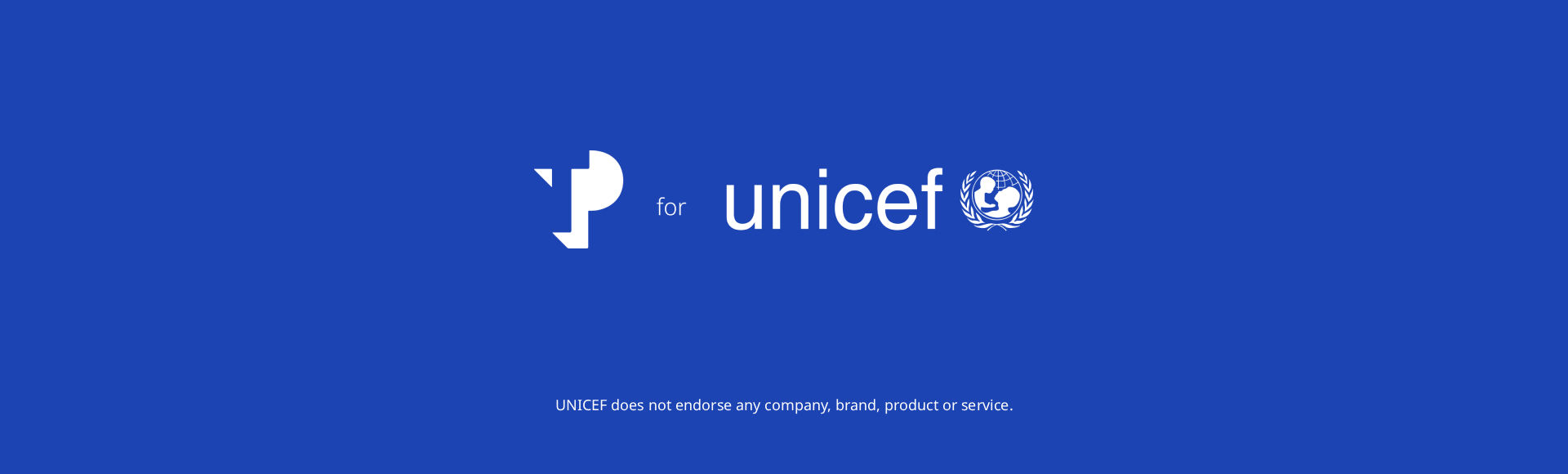 TP and UNICEF logos symbolizing renewed partnership for education and humanitarian response.