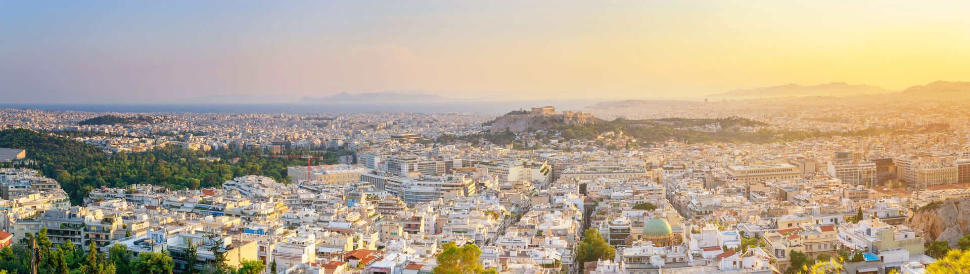Welcome to TP in Greece - overview of Athens city