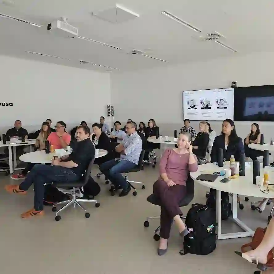 Classmates paying attention to a TP University lecture