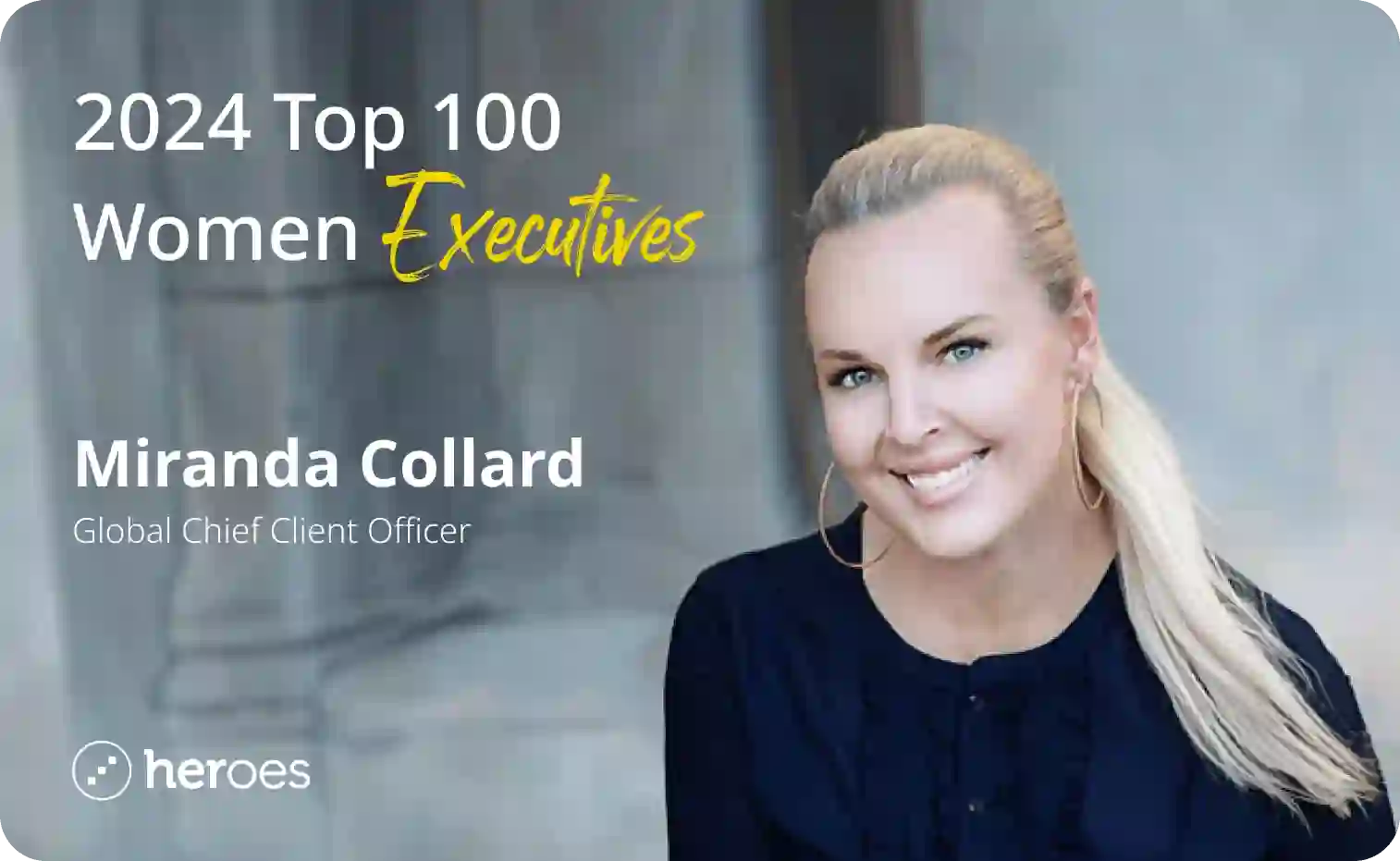 Miranda Collard among the Top 100 women executives in 2024