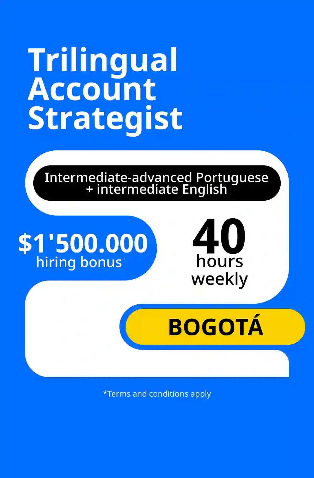 TRIlingual account strategist