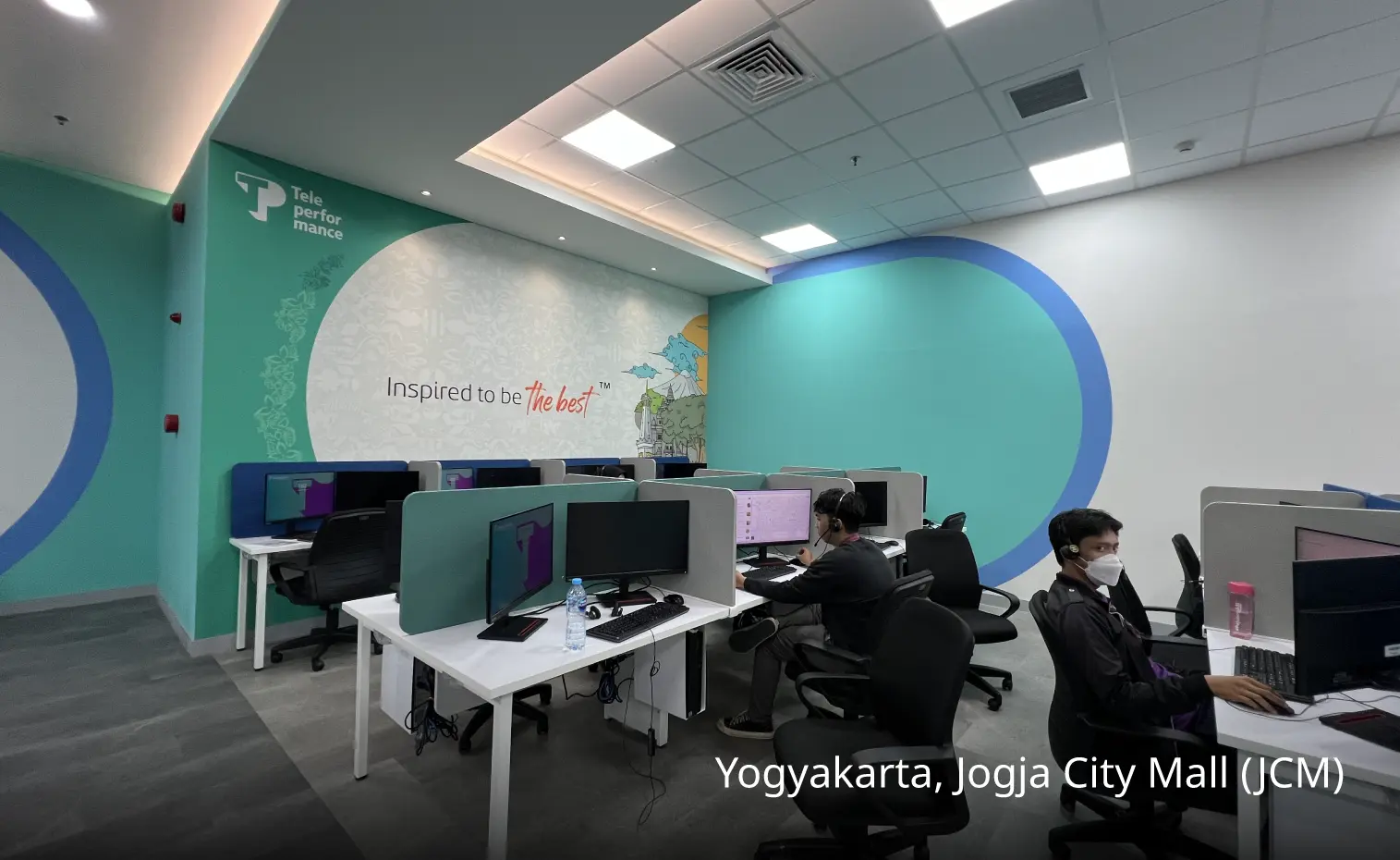 TP experts at Yogyakarta, Jogja City Mall (JCM), Indonesia.