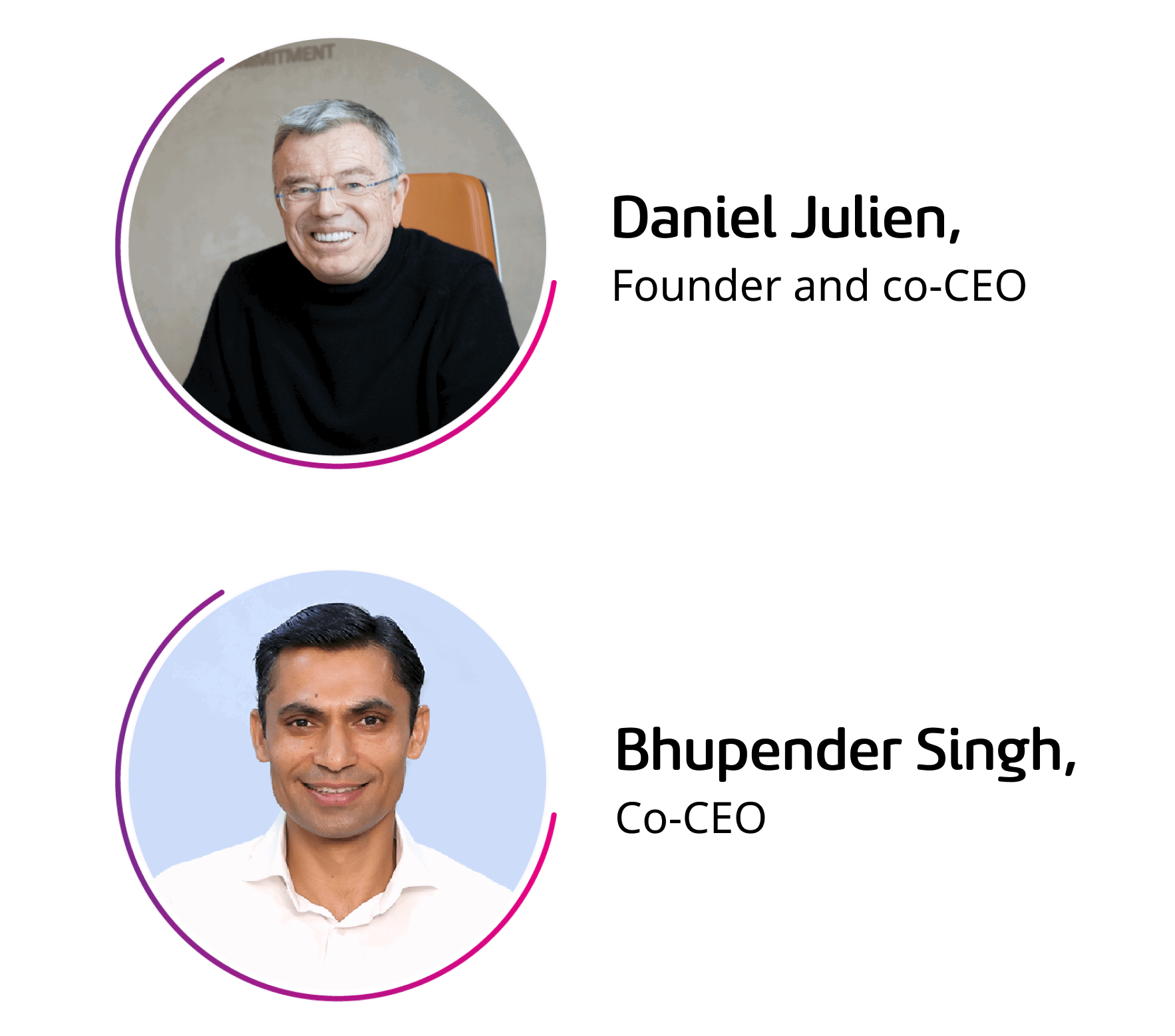 Daniel Julien and Bhupender Singh 