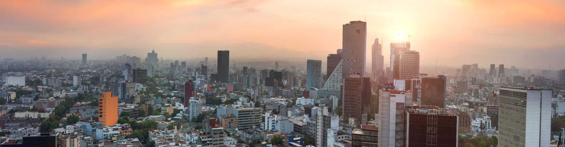 TP in Mexico - view of Mexico City