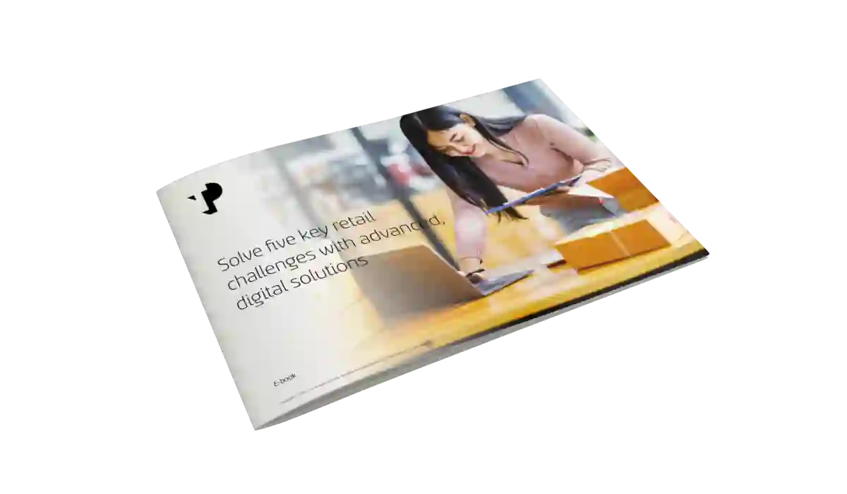 Navigating retail challenges with advanced digital solutions mock-up