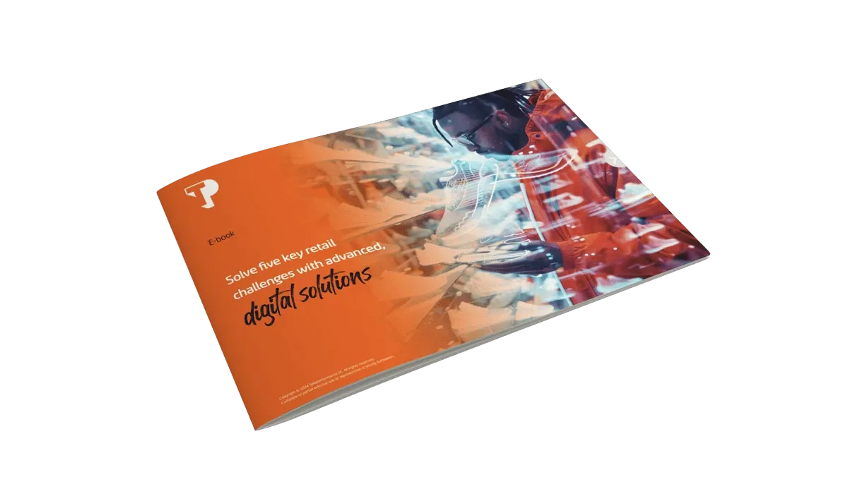 Mockup of a Retail e-book