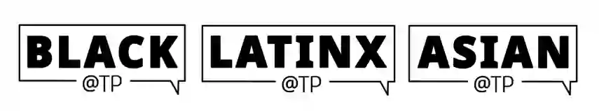 Pride logo for the Black, Latino and Asian employees movement at TP