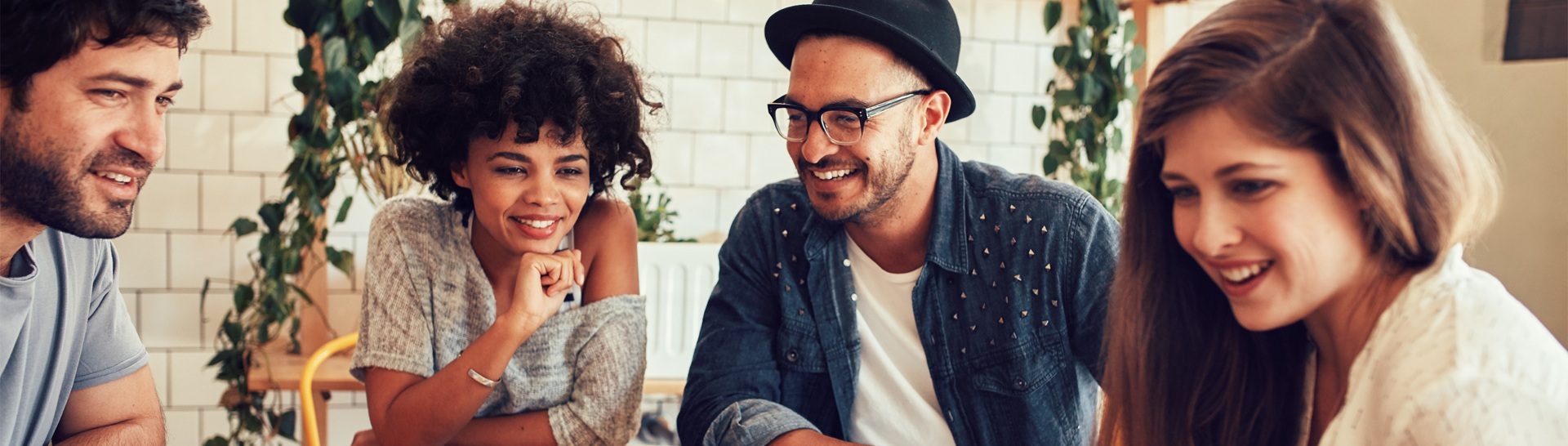 Group of friends enjoying time together.
