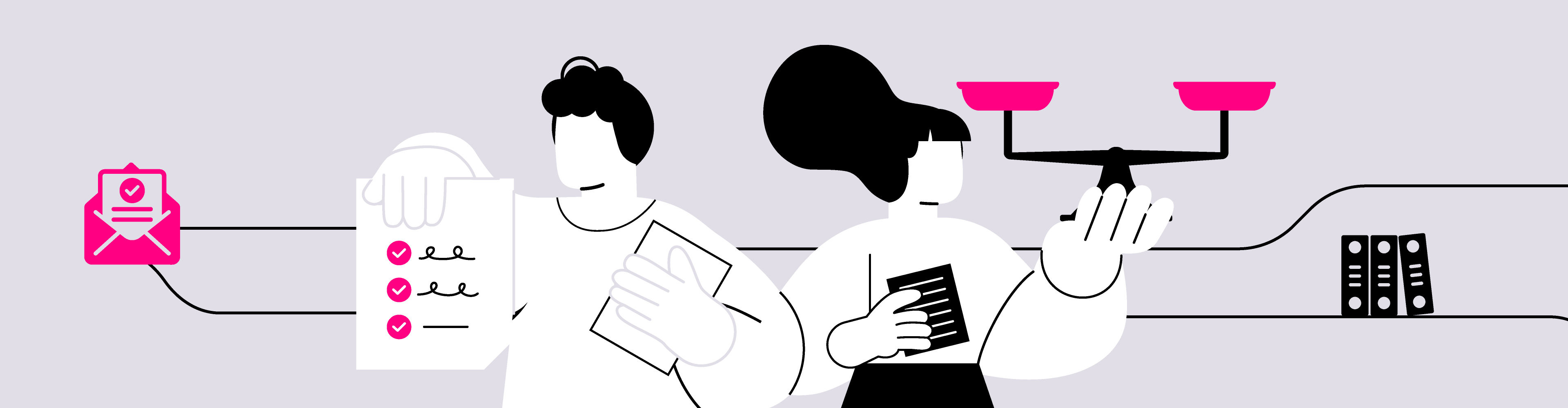 Animated government characters