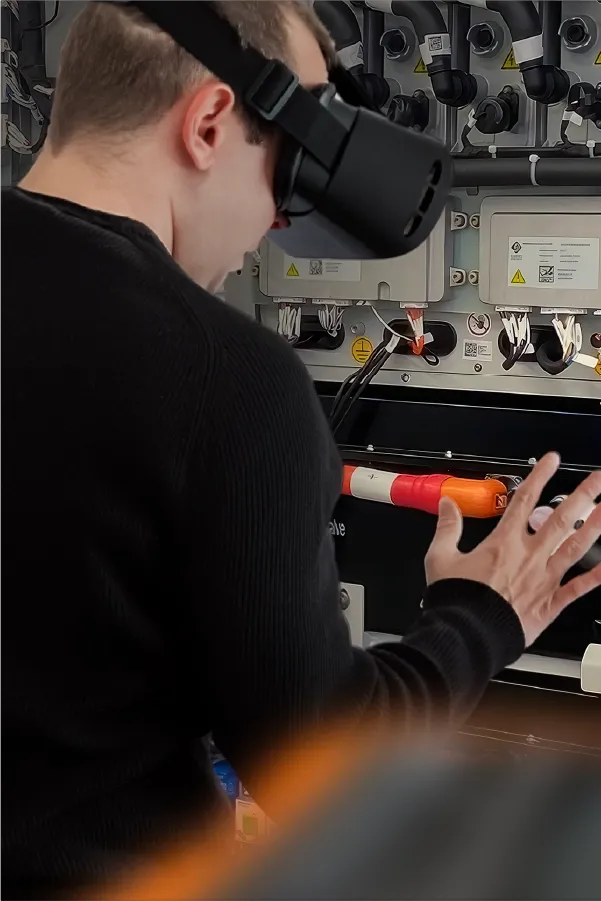 Field experts providing technical support. 