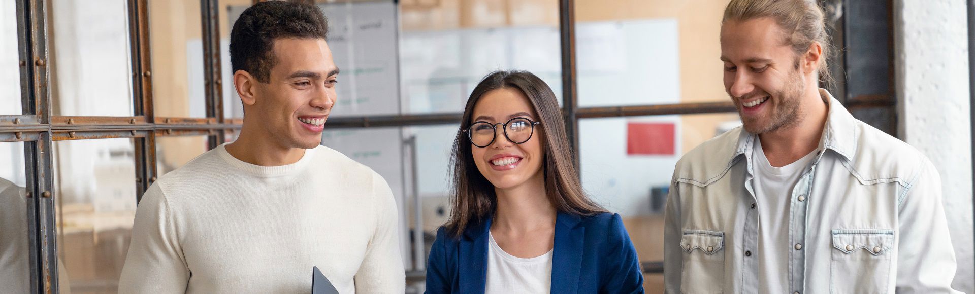 Group of friends smiling Group of friends smiling