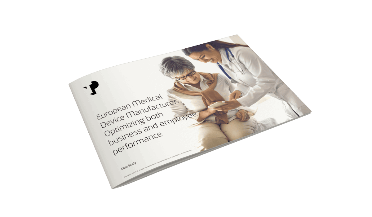 European Medical Device Manufacturer: Optimizing both business and employee performance