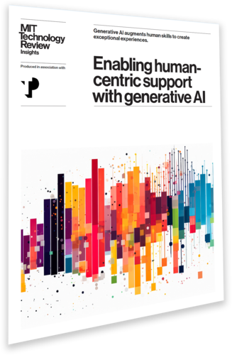 Mock Up MIT Enabling Human Centric Support With Generative AI 