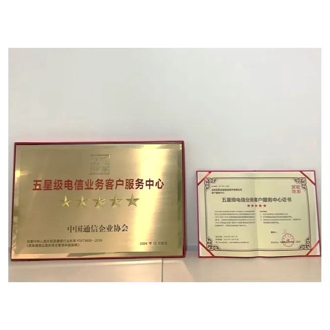 五星级电信业务客户服务中心（CACE）