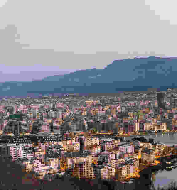 City overview from Tirana - TP in Albania banner