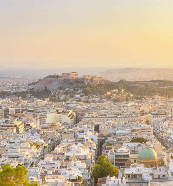 Welcome to TP in Greece - overview of Athens city