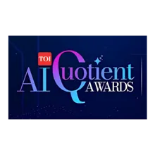 TOI AI Quotient award badge 2026