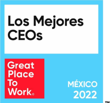 Los Mejories CEOs, Great Place to Work logo Mexico 2022 Los Mejories CEOs, Great Place to Work logo Mexico 2022