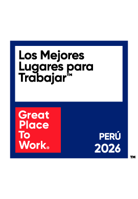 2026 Best Workplaces to Work award badge - TP in Peru 