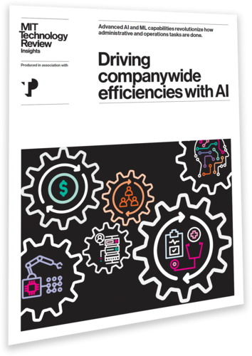 Mock Up Driving Companywide Efficiencies With AI
